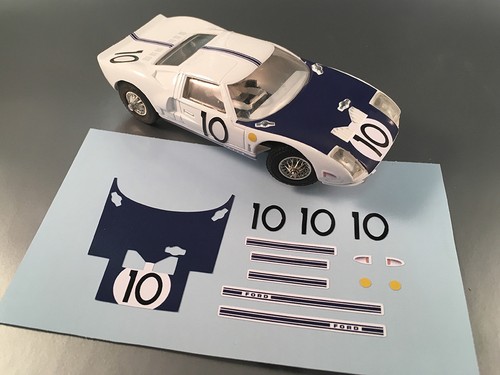 Stickers pour ford gt40 - ford, #10