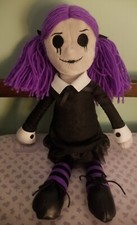Viola The Goth Ragdoll 15 Inch Plush