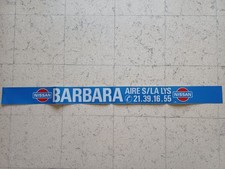 sticker car windshield Rally Nissan Garage BARBARA Aire sur la Lys 129 x 10 cm