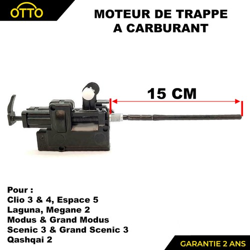 Servomoteur trappe carburant