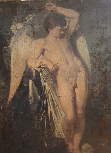 Toile amour debout - l'amour,