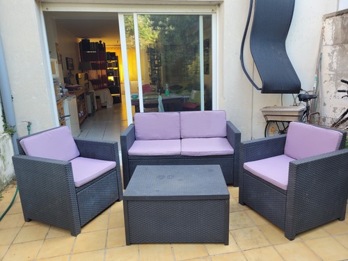 Salon jardin résine - de,