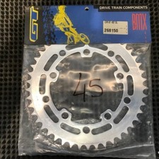 BMX old school Chainring GT 45 Silver