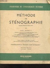 La Methode de stenographie