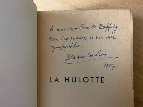Envoi autographe signé ida - signÉ,