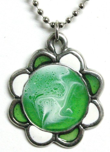 Sherbet flower pendant - sherbet,