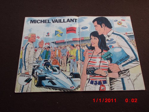 1972 jean graton poster michel - graton,