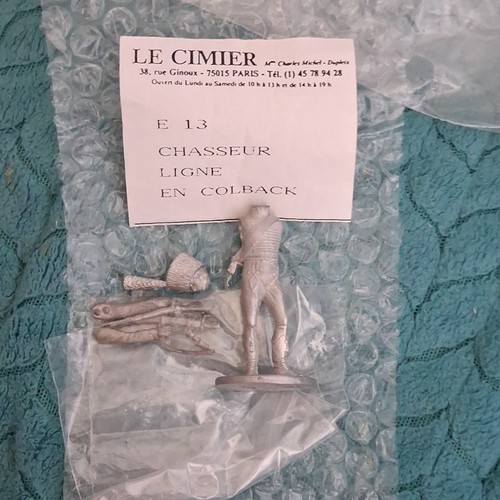 Cimier figurine soldat - le, e