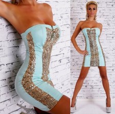 Sexy Femmes Paillettes Zipper