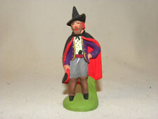 VINTAGE ANTIQUE SANTON DE PROVENCE MARCEL CARBONEL LE BRIGAND IN SIZE 2 7CM