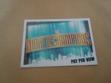 Cards - Topps Slam Attax 2008 Evolution Catch - Pay Per Play - Night of Champion