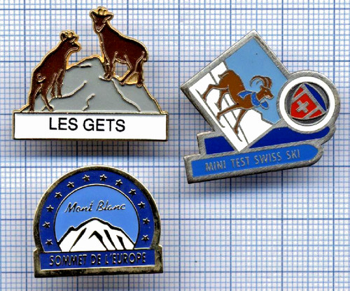 Lot pins ski - de, mini