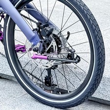 Béquille gauche vélo pliable
