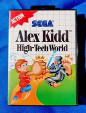 VINTAGE Alex Kidd High-Tech World Sega Master System 1989 Tested Working