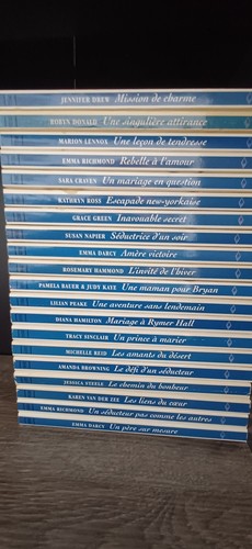 Lot livres harlequin - 20,