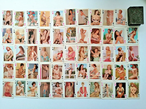 Ancien jeux cartes sexy - ancien, cartes,
