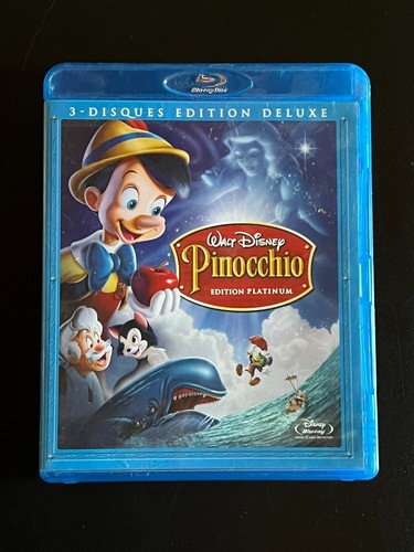 Blu ray pinocchio par walt - pinocchio,