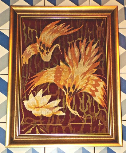 Tapisserie vintage 1970 - vintage,