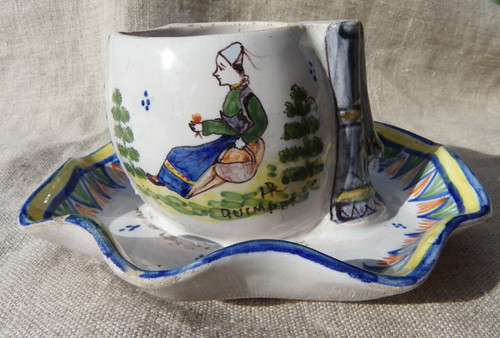 Pot cornemuse faïence - cornemuse, en