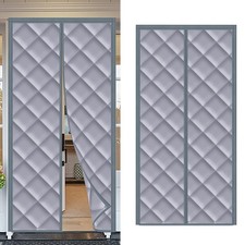 Rideau de porte magnétique