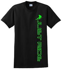 Juste Ride Ski Nautique T Shirt Wake Board Skate Bateau Corde Gilet Vertical