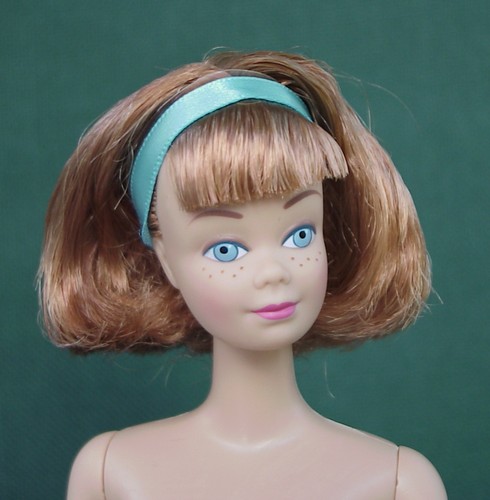 Titian red hair pageboy midge - red,