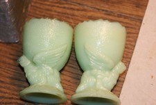 Ancien coquetier poule  en