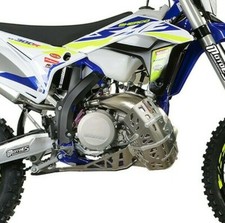 BASH PLATE WITH PIPE GUARD FOR SHERCO SE-R 250/300 2018-2022 LINK GUARD