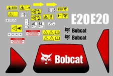 Bobcat E 20 1 Autocollants Kit