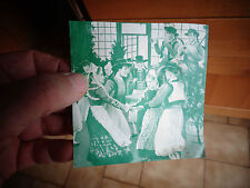 Old image Brittany Breton dance folk musician Biniou and bagpipe 
