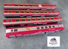 JOUEF HO 1/87  4 caisses et châssis nus  pour voitures grand confort