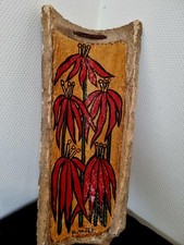 peinture sur terre cuite