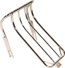 Harley FX, FXST and FXD Chrome Luggage Rack for Bikes With Bobtail Rear Fender