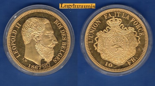 Médaille francs 1867 - 10,