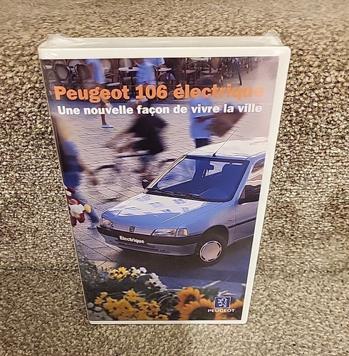 Cassette vhs peugeot - cassette, 106