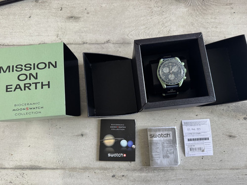 Omega swatch moonswatch - omega, x