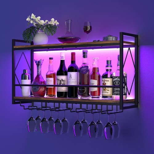 Wall mounted wine - rack, with