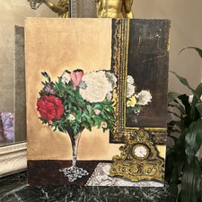 Tableau Huile Sur Panneau