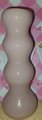 Vase verre boule rose - en, "boule"