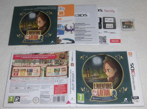 Nintendo 3ds aventure - 3ds, layton