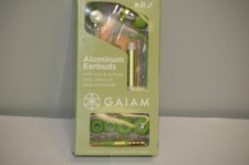 Aluminum Ear Buds in Green