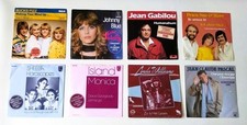 Lot de 8 disques vinyles EUROVISION 1981