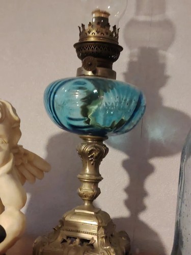 Lampe huile antique - à, en