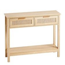 VEVOR Table console en rotin