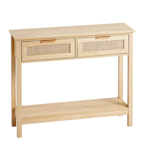 Vevor table console rotin - console,