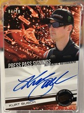 2013 Press Pass Kurt Busch Signings Autograph 04/10 PPS-KUB