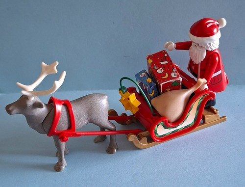 Playmobil hiver noel traineau - noel,