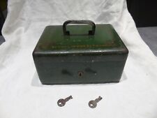 Ancien petit coffre fort acier