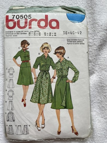 Patron burda 70505 découpé - burda,