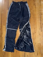 Vintage Ventex Adidas Nylon Pants Men’s SMALL 80s Sweatpants Satin Shiny Retro